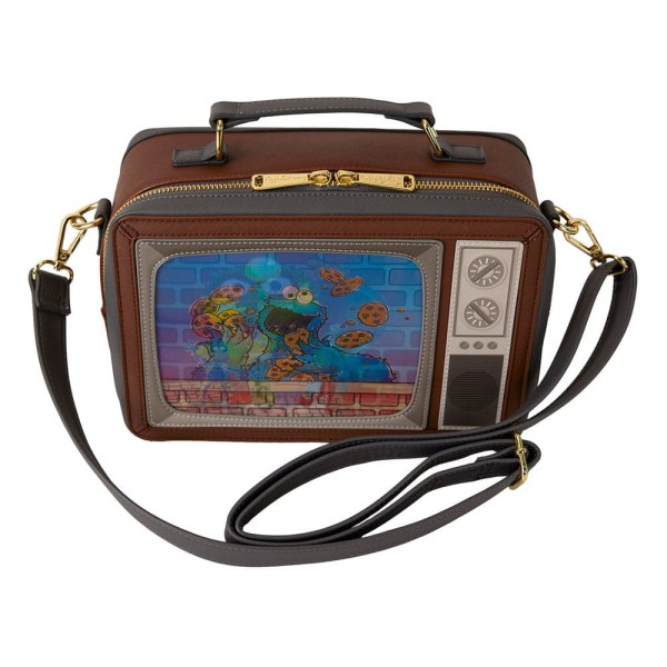 1, Rue Sésame Street by Loungefly sac à bandoulière Retro TV
