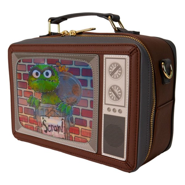 1, Rue Sésame Street by Loungefly sac à bandoulière Retro TV