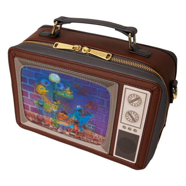 1, Rue Sésame Street by Loungefly sac à bandoulière Retro TV