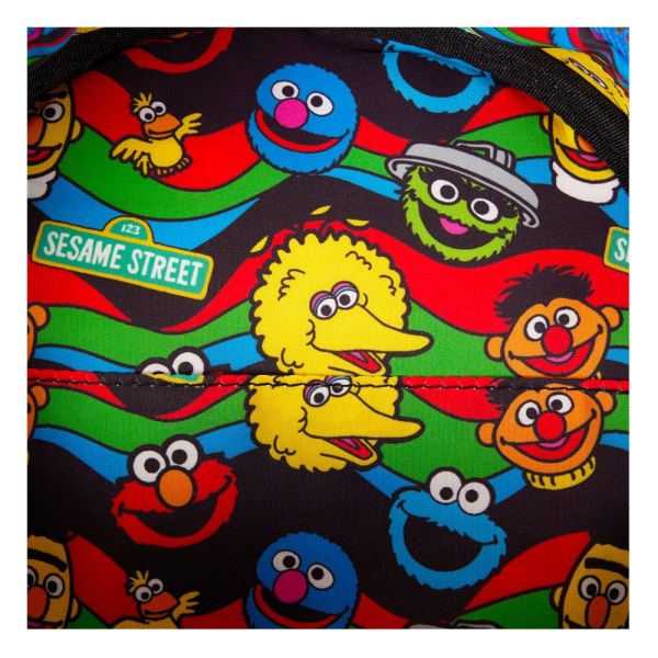 1, Rue Sésame Street by Loungefly sac à bandoulière Retro TV