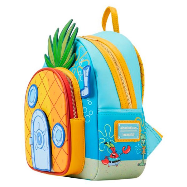 Sac à dos Loungefly Bob l'éponge maison ananas 26 cm
