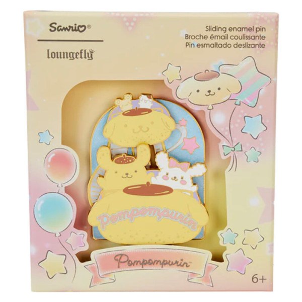 Broche en émail Pompompurin de Loungefly Sanrio