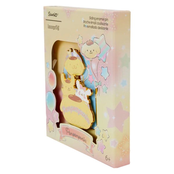 Broche en émail Pompompurin de Loungefly Sanrio