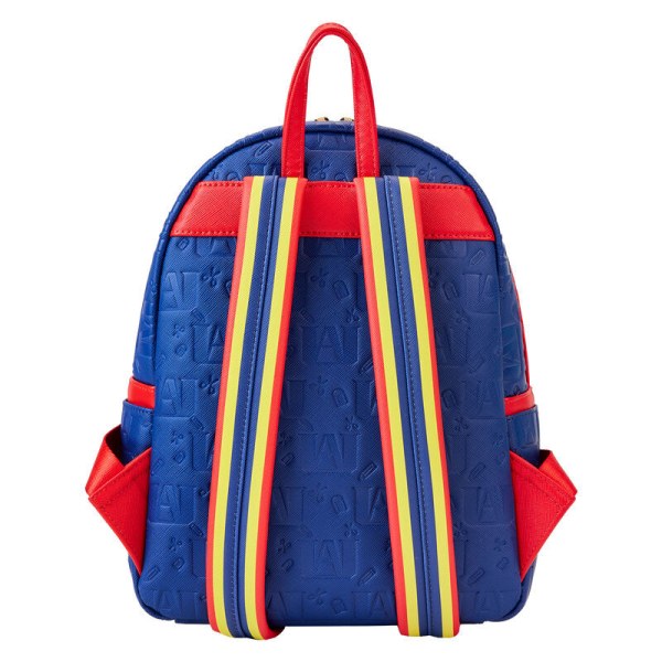 Sac à dos Loungefly My Hero Academia Group avec logo en relief 26 cm