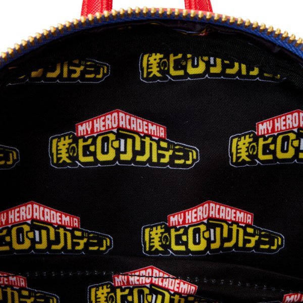 Sac à dos Loungefly My Hero Academia Group avec logo en relief 26 cm