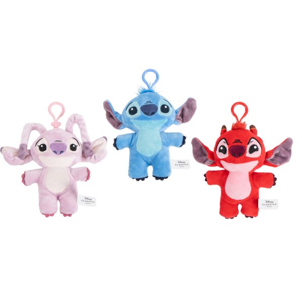 Disney 12cm Stitch - Porte-clés peluche Stitch & Friends 13cm
