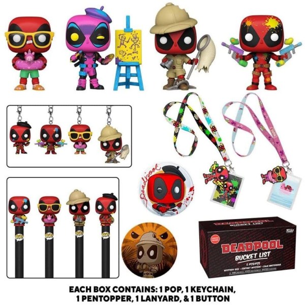 Kit Mystère Box Marvel Deadpool