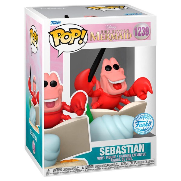 Figurine POP! 1239 Disney La Petite Sirène Sebastian Exclusive