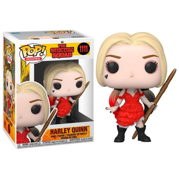 Figurine POP! 1111 DC The Suicide Squad Harley Quinn Robe abîmée