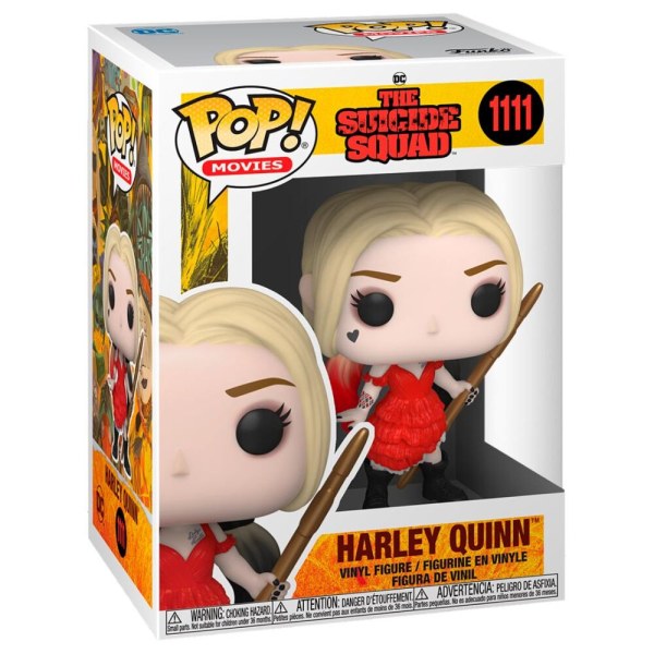 Figurine POP! 1111 DC The Suicide Squad Harley Quinn Robe abîmée