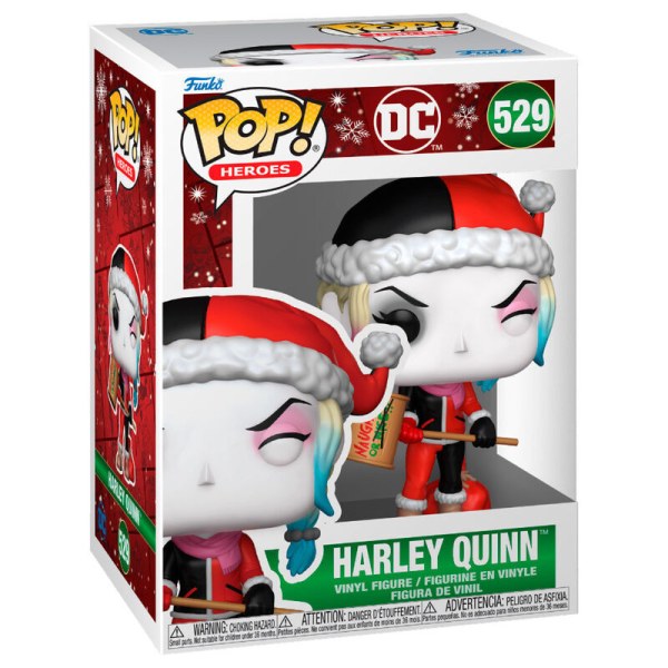 Figurine POP! 529 DC Comics Harley Quinn Holiday