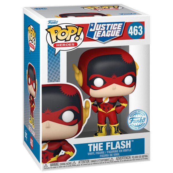 Figurine POP! 463 DC Comics Justice League The Flash Exclusive