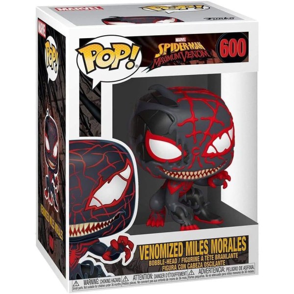Figurine POP! 600 Marvel Max Venom Miles Morales