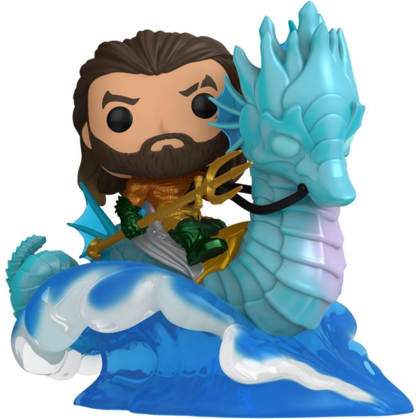 Figurine POP! 295 Ride Deluxe DC Comics Aquaman et le Royaume Perdu Aquaman sur Storm
