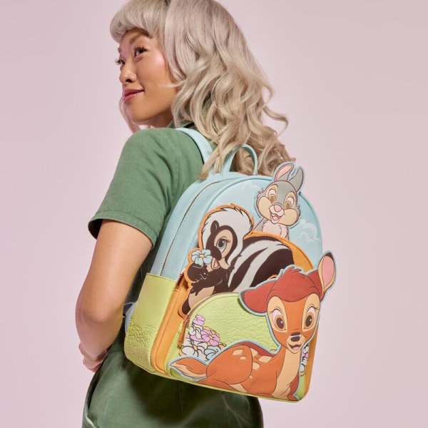 Sac à dos triple poche Bambi - DISNEY LOUNGEFLY