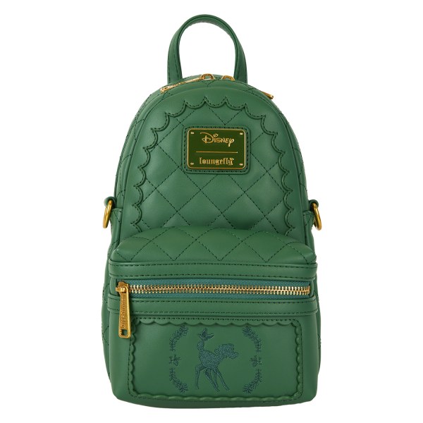 Sac à bandoulière matelassé convertible avec porte-monnaie Bambi - DISNEY LOUNGEFLY