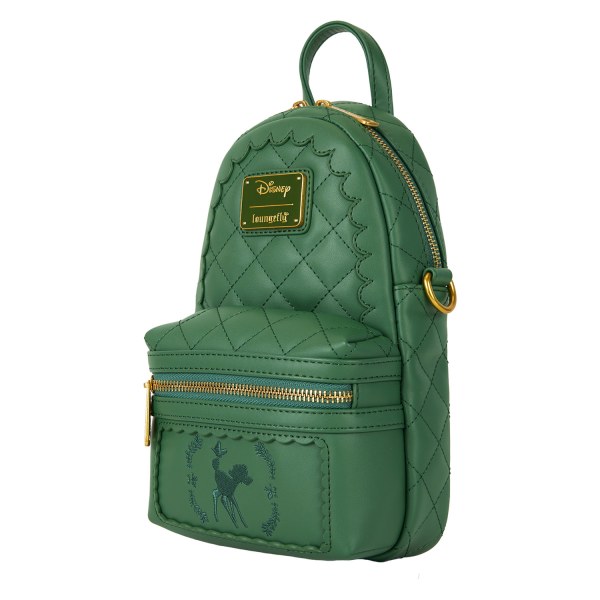 Sac à bandoulière matelassé convertible avec porte-monnaie Bambi - DISNEY LOUNGEFLY