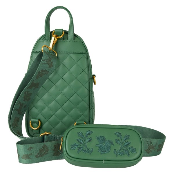 Sac à bandoulière matelassé convertible avec porte-monnaie Bambi - DISNEY LOUNGEFLY