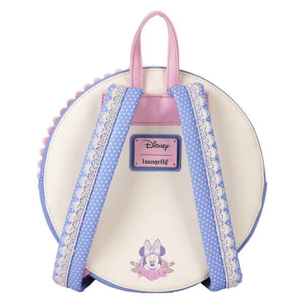 Mini sac à dos Minnie fleuri et dentelle - DISNEY LOUNGEFLY
