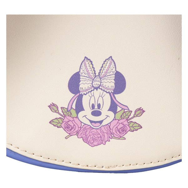 Mini sac à dos Minnie fleuri et dentelle - DISNEY LOUNGEFLY