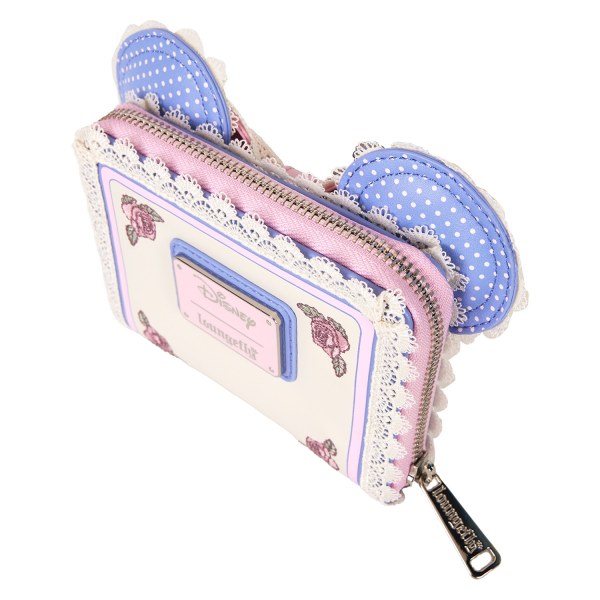 Portefeuille Minnie fleuri et oreilles en dentelle - DISNEY LOUNGEFLY