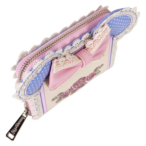Portefeuille Minnie fleuri et oreilles en dentelle - DISNEY LOUNGEFLY