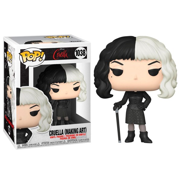 Figurine POP! 1038 Disney Cruella Making Art
