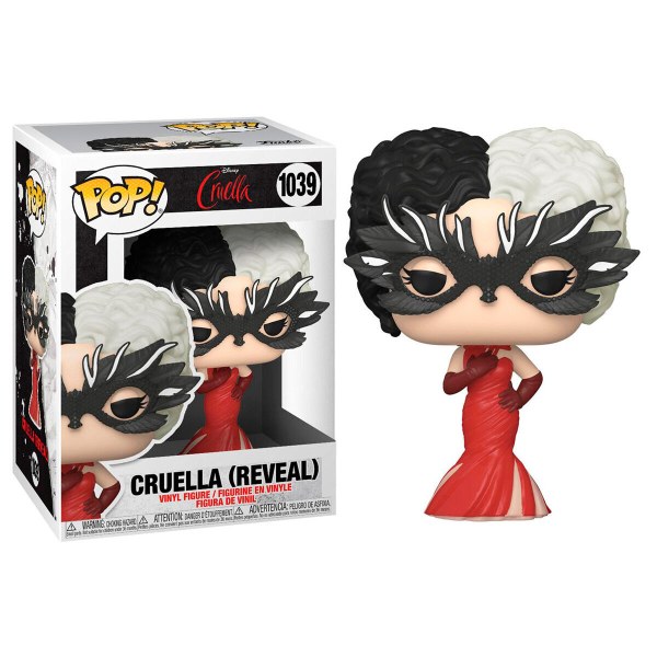 Figurine POP! 1039 Disney Cruella Reveal