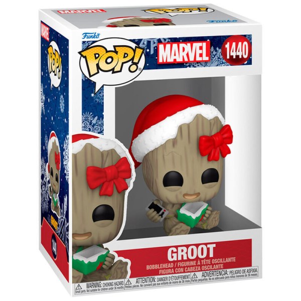 Figurine POP! 1440 Marvel Groot avec cadeau
