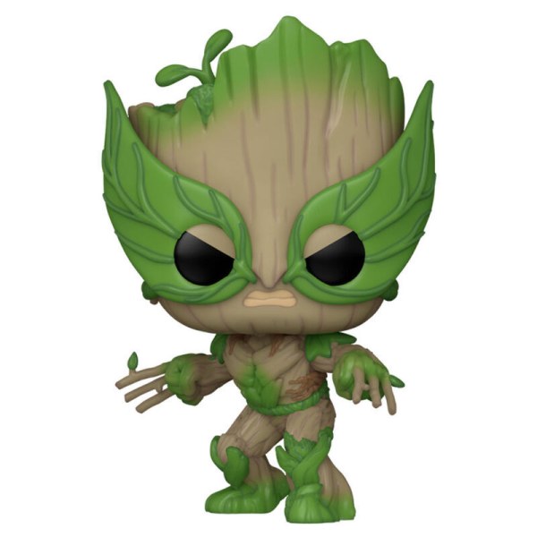 Figurine POP! 1396 Marvel We Are Groot - Groot en Wolverine