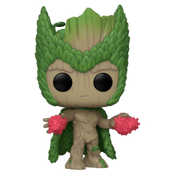 Figurine POP! 1395 Marvel We Are Groot - Groot en Sorcière Rouge