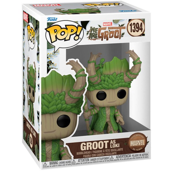 Figurine POP! 1394 Marvel We Are Groot - Groot en Loki