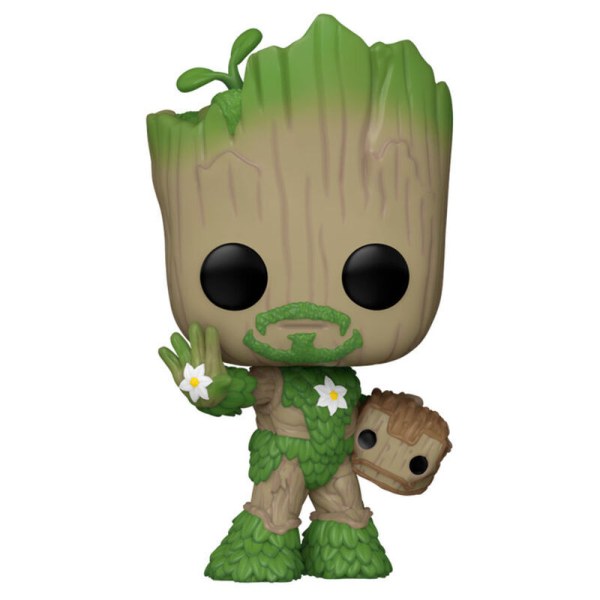 Figurine POP! 1393 Marvel We Are Groot - Groot en Iron Man