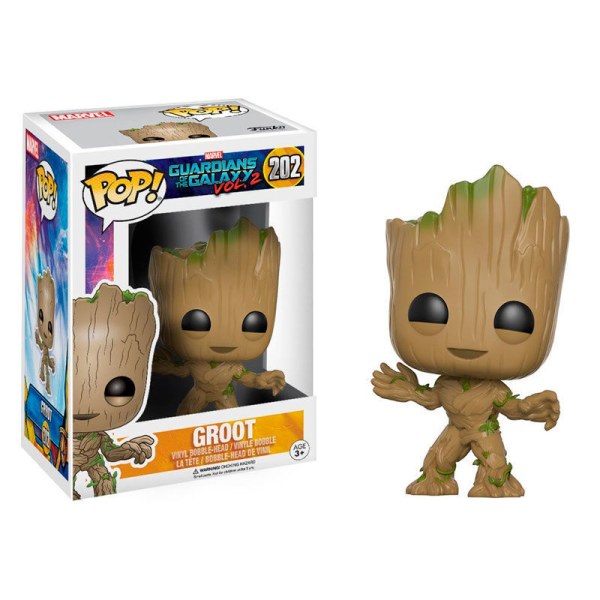Figurine POP! 202 Les Gardiens de la Galaxie 2 Groot