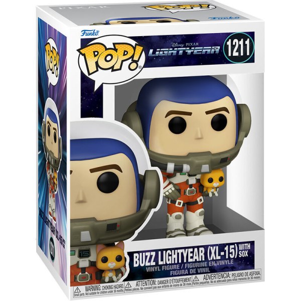Figurine POP! 1211 Disney Pixar L'Éclair Buzz L'Éclair XL-15