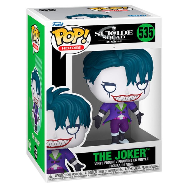 Figurine POP! 535 DC Comics Suicide Squad Isekai Le Joker