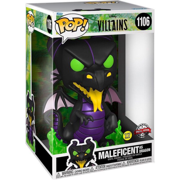 Figurine POP! 1106 Disney Villains Maléfique en Dragon Exclusif 25 cm
