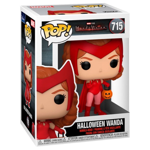 Figurine POP! 715 Marvel WandaVision Wanda Halloween