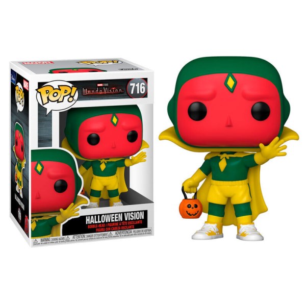 Figurine POP! 716 Marvel WandaVision Vision Halloween