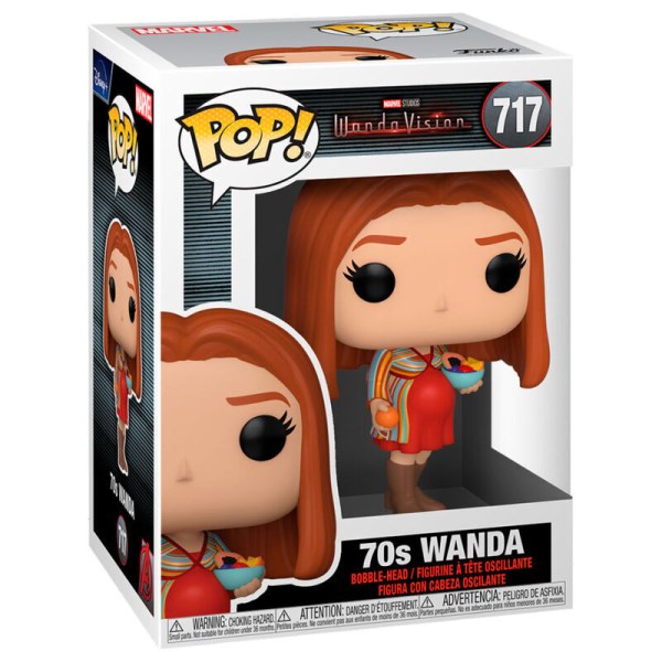 Figurine POP! 717 figurine Marvel WandaVision Wanda années 70