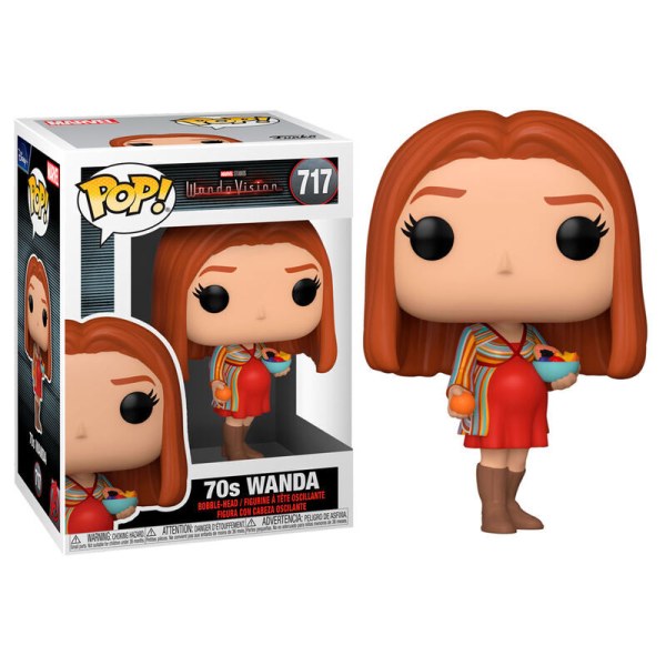 Figurine POP! 717 figurine Marvel WandaVision Wanda années 70
