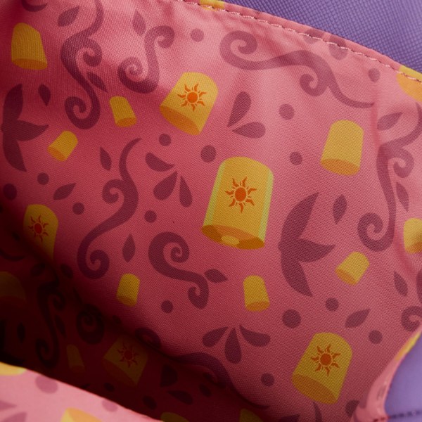 Mini sac à dos à cordon lanterne Raiponce - DISNEY LOUNGEFLY