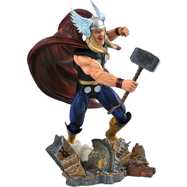Statue de Thor de la bande dessinée Marvel Gallery 23 cm