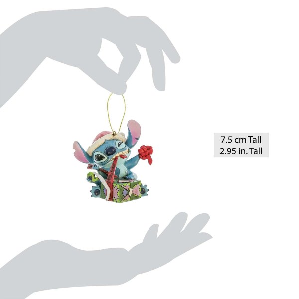 Décoration à suspendre STITCH UNBALLAGE CADEAU - DISNEY TRADITIONS