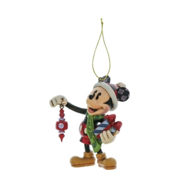 Décoration à suspendre Mickey tenant des cadeaux - DISNEY TRADITIONS
