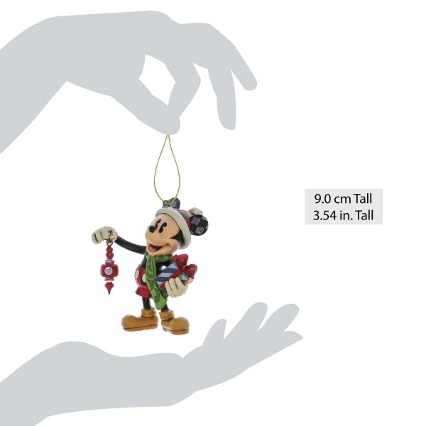 Décoration à suspendre Mickey tenant des cadeaux - DISNEY TRADITIONS