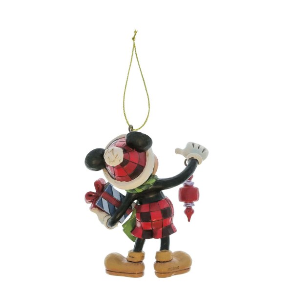 Décoration à suspendre Mickey tenant des cadeaux - DISNEY TRADITIONS