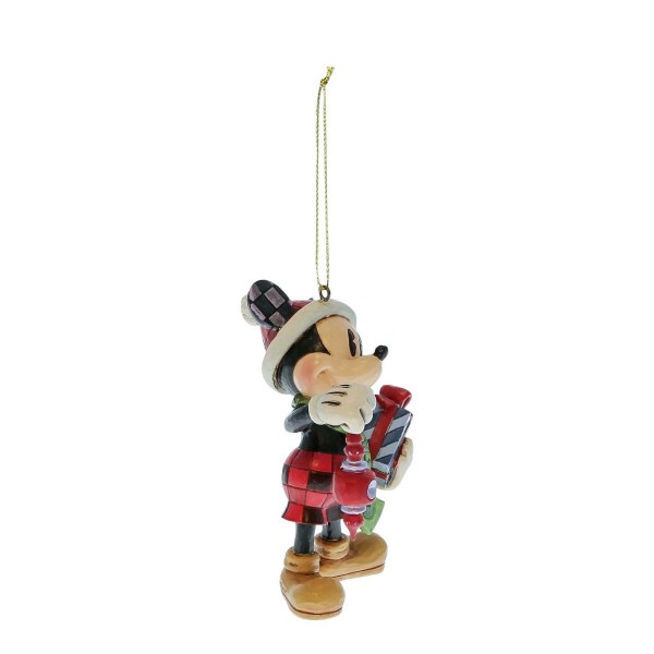 Décoration à suspendre Mickey tenant des cadeaux - DISNEY TRADITIONS