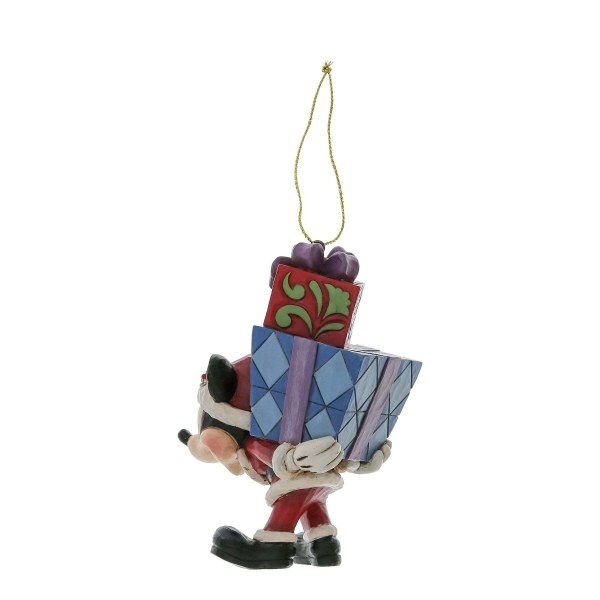 Décoration à suspendre Mickey avec des cadeaux au dos - DISNEY TRADITIONS