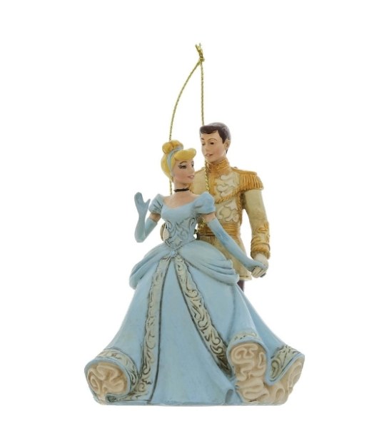 Ornement suspendu CENDRILLON et Prince - DISNEY TRADITIONS